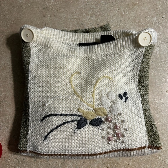 💕VINTAGE Answers by riddler inc. Sweater|| size MEDIUM - Picture 2 of 7